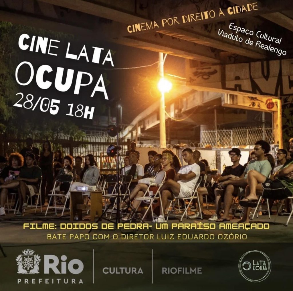 Filme “Doidos de Pedra – O paraíso ameaçado” completa programação no projeto FOCA, da Prefeitura.