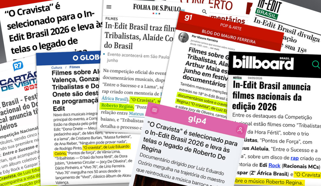 100% Nacional assina assessoria de imprensa de “O Cravista” e amplia presença do filme na mídia nacional