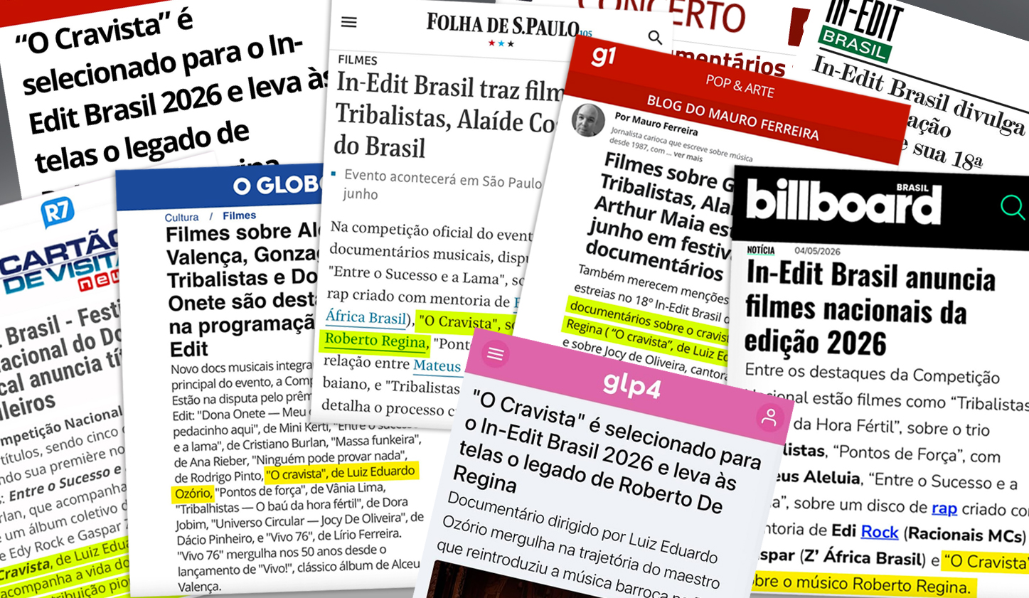 100% Nacional assina assessoria de imprensa de “O Cravista” e amplia presença do filme na mídia nacional